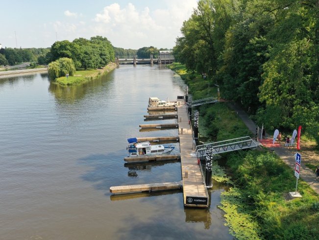 Otevření nových veřejných přístavišť pro rekreační plavbu v Poděbradech